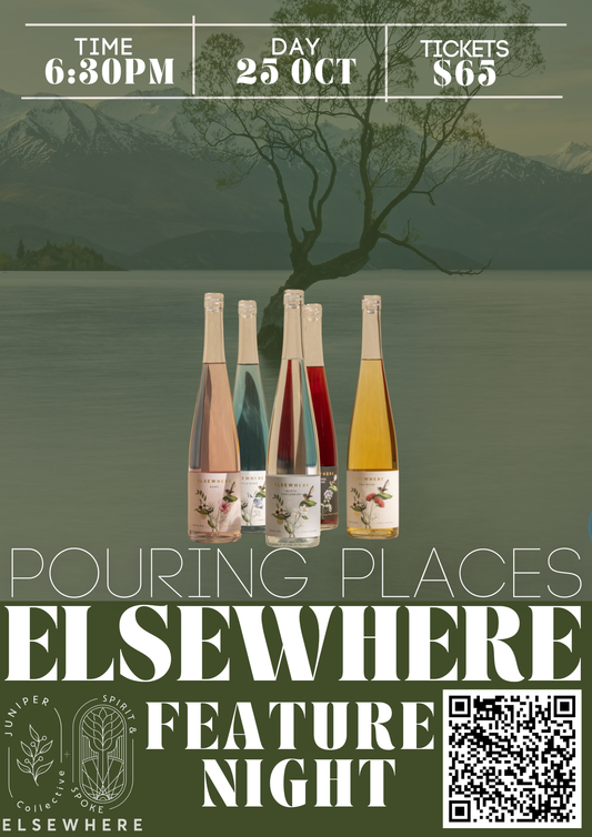 Event Tickets POURING PLACES: Juniper Collective + ELSEWHERE