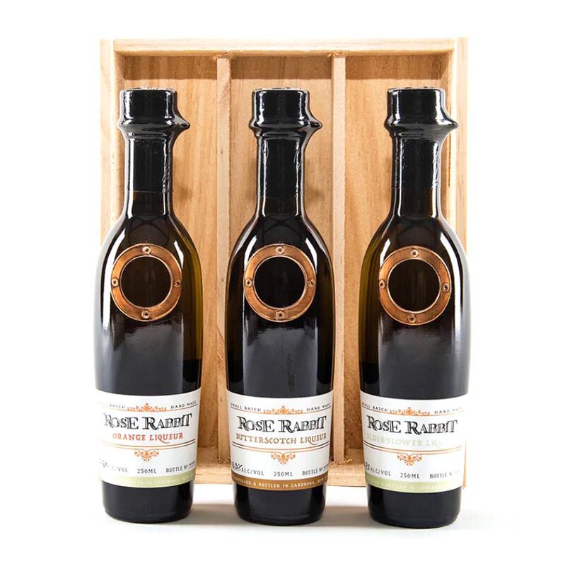 Classic Cardrona Rose Rabbit Liqueur Triple Gift Pack (3*250ml)