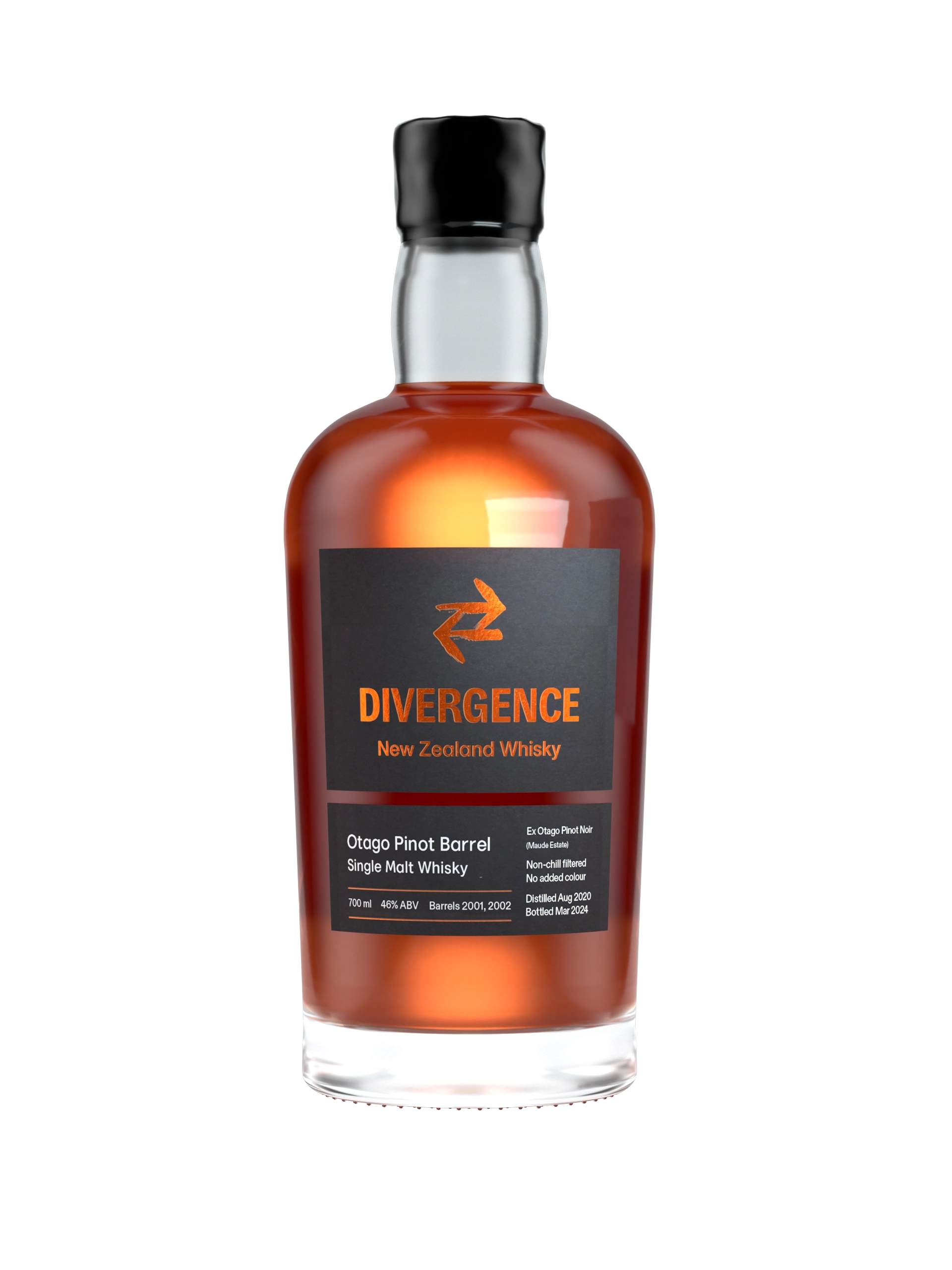 Whisky Divergence | Otago Pinot Noir Barrel Single Malt Whisky