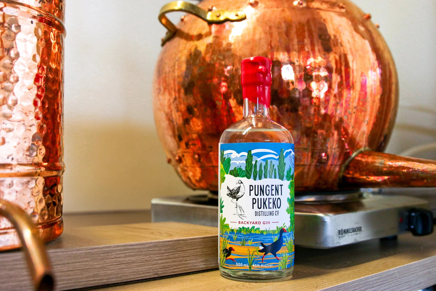 Gin Pungent Pukeko | Backyard Gin