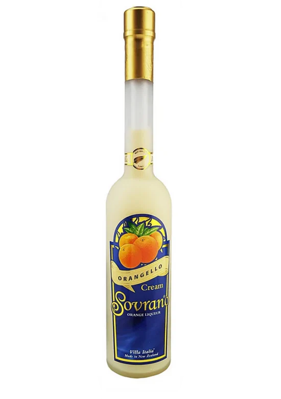Liqueurs Sovrano Orangello Cream