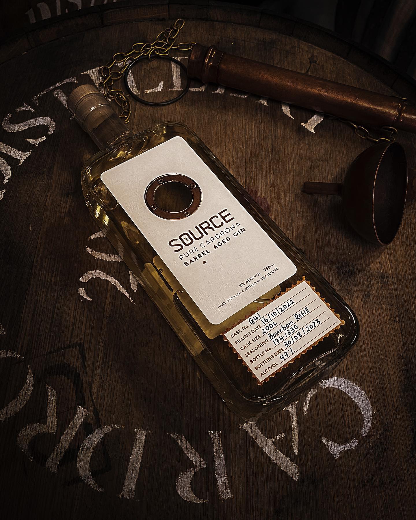 Aged The Source Bourbon Barrel Aged Gin