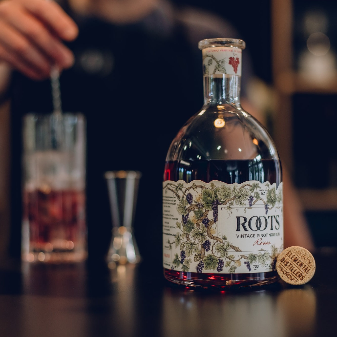 Flavoured Roots Rosso Vintage Pinot Noir Gin