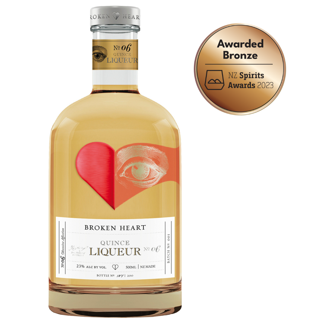 Flavoured Broken Heart Quince Liqueur