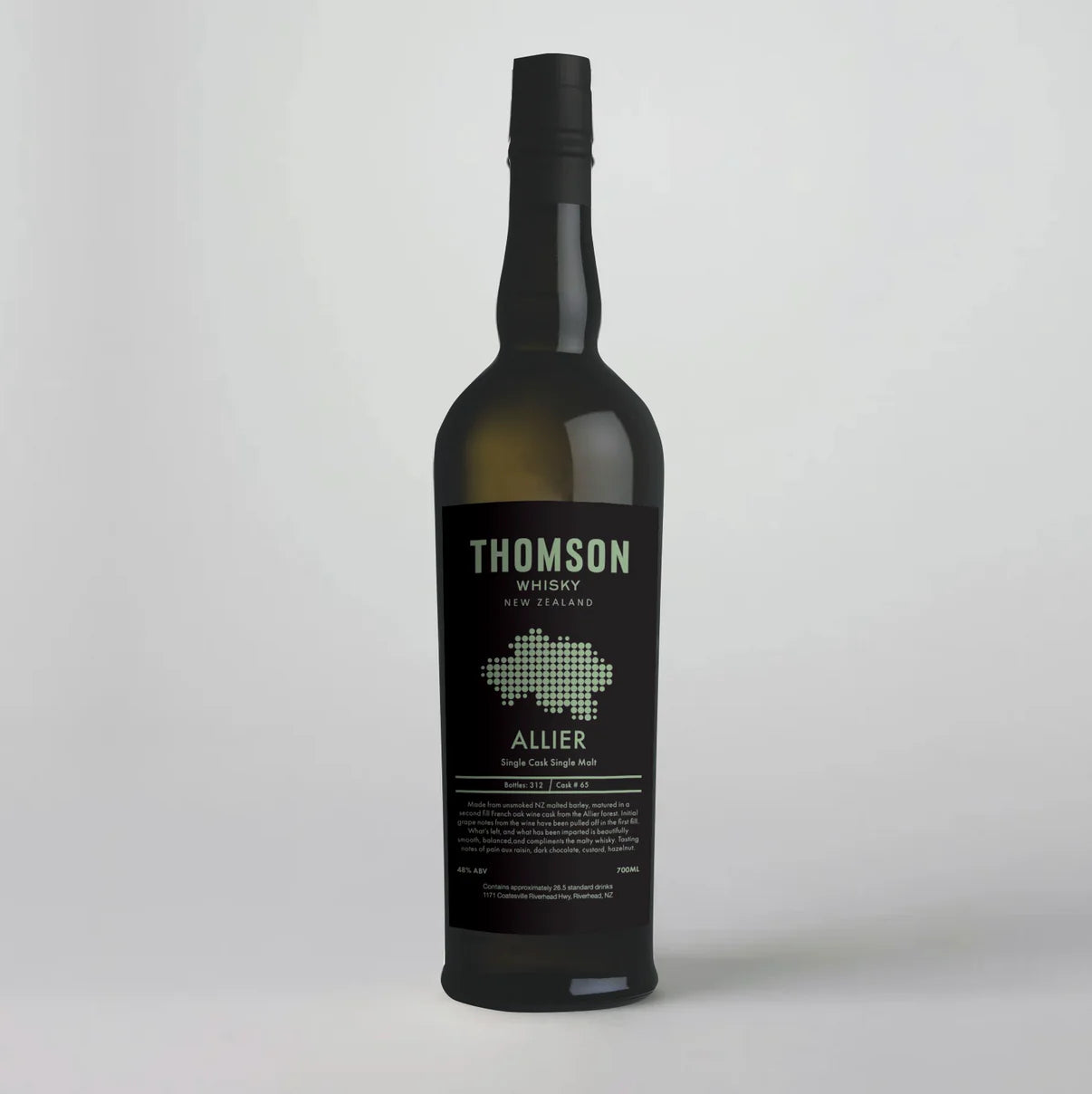 Whisky Thomson Whisky Allier Single Cask Single Malt Whisky