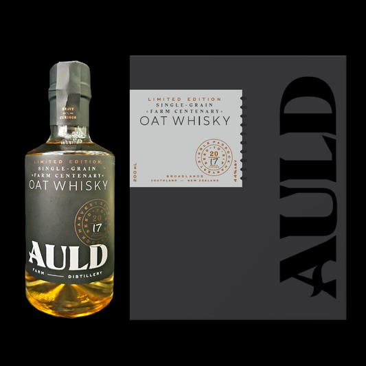 Whisky Auld Single Grain Oat Whisky - Farm Centenary Boxed Collector's Edition
