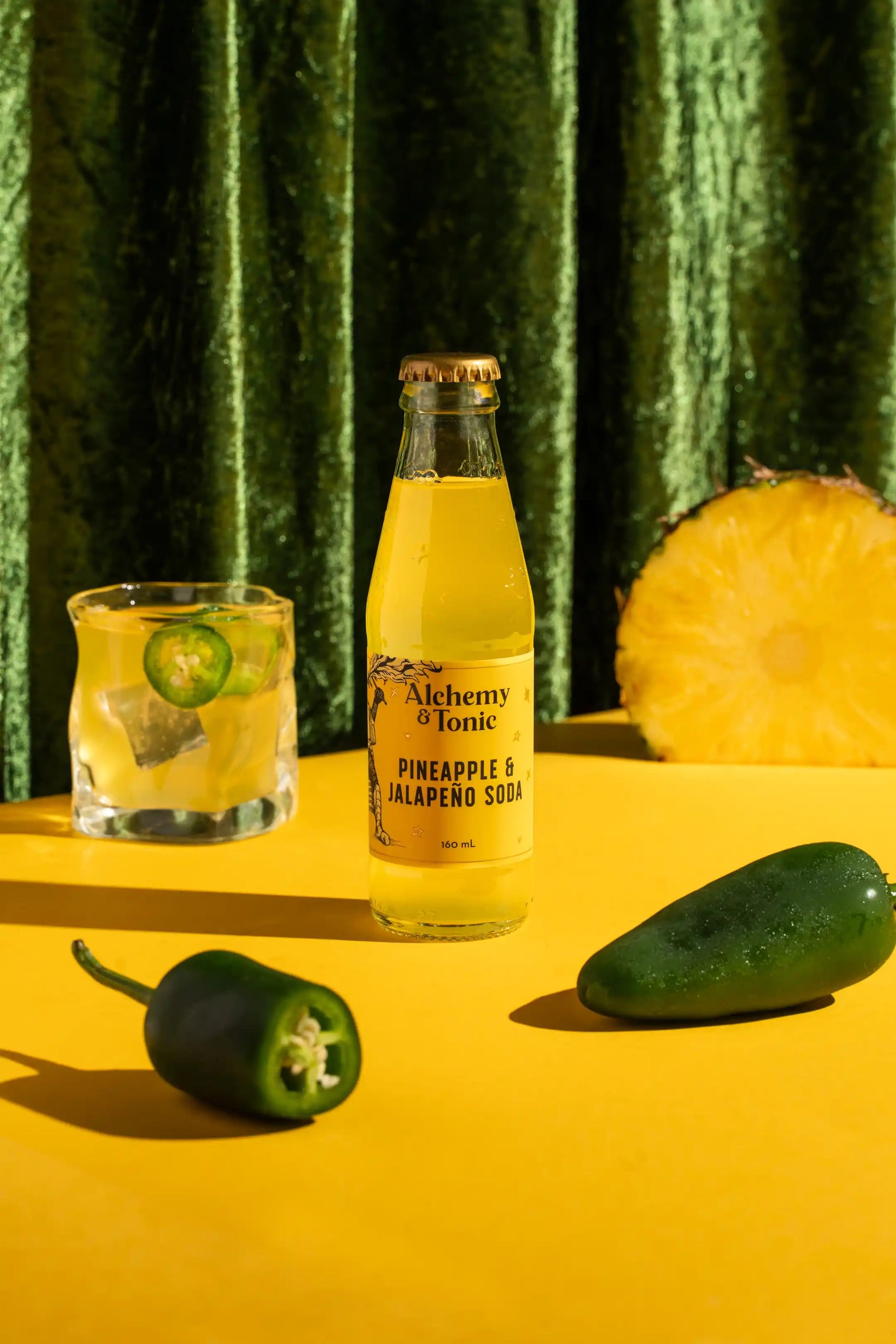 Tonic Water Alchemy & Tonic | Pineapple & Jalapeno Soda