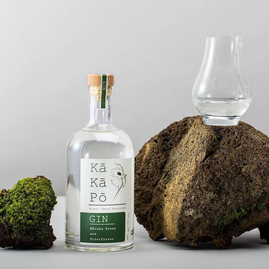 Contemporary Kākāpō Mānuka Honey & Elderflower Gin