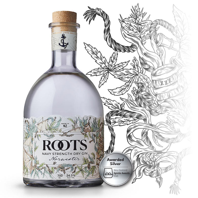 Gin Roots Norwester Navy Strength Dry Gin