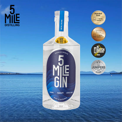 Navy Strength 5 Mile Navy Gin