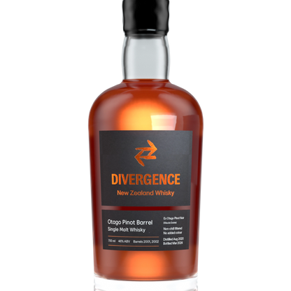 Whisky Divergence | Otago Pinot Noir Barrel Single Malt Whisky