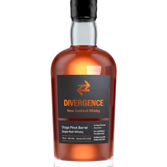 Divergence | Otago Pinot Noir Barrel Single Malt Whisky