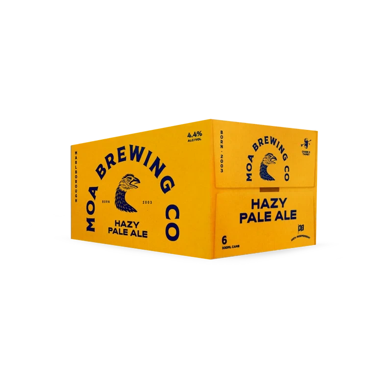 Beer Moa - Hazy Pale Ale Cans 6x330ml