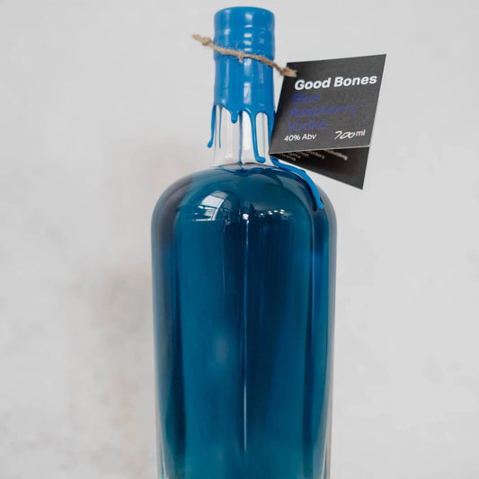 Good Bones Blue Raspberry Vodka