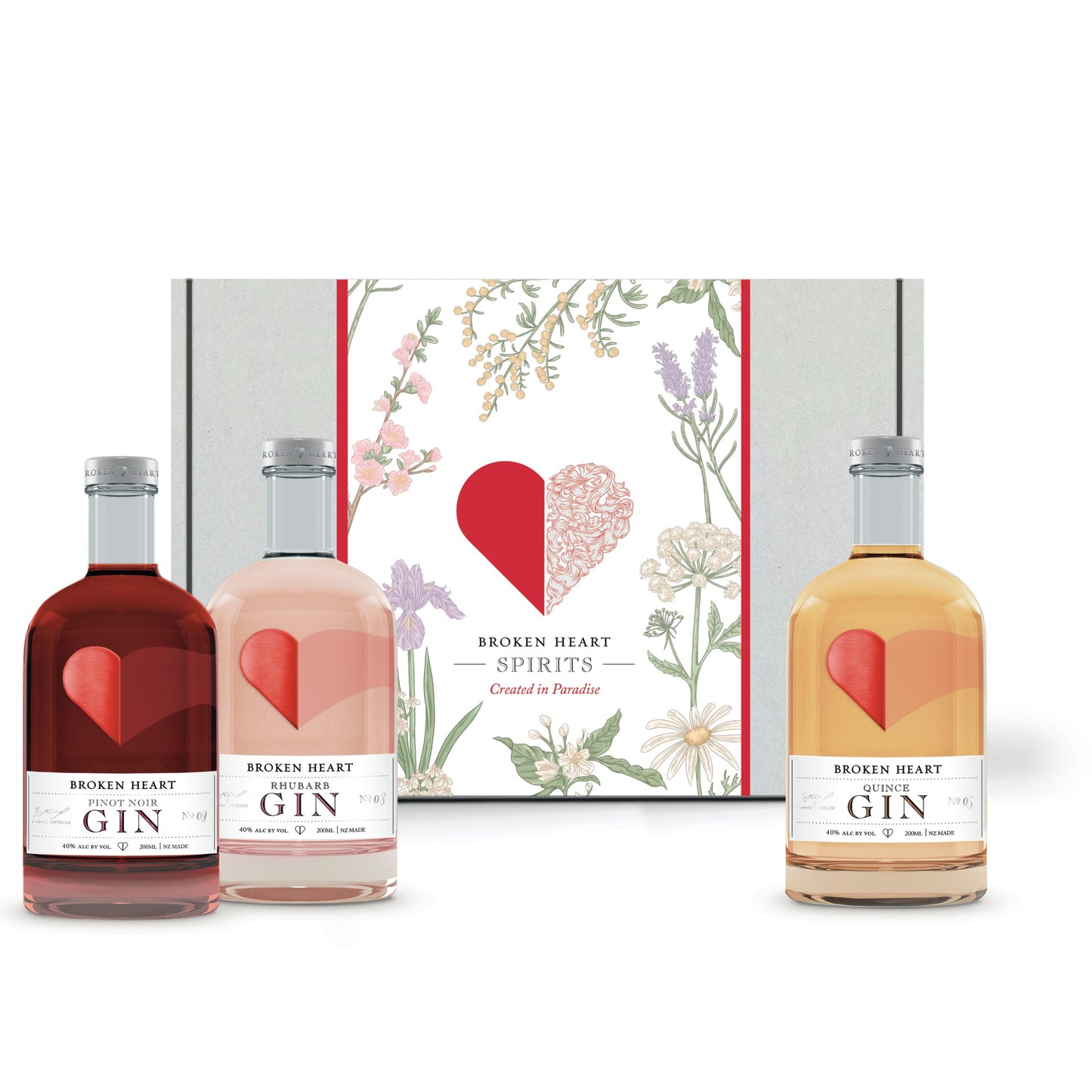 Broken Heart Flavoured Gin Gift Pack