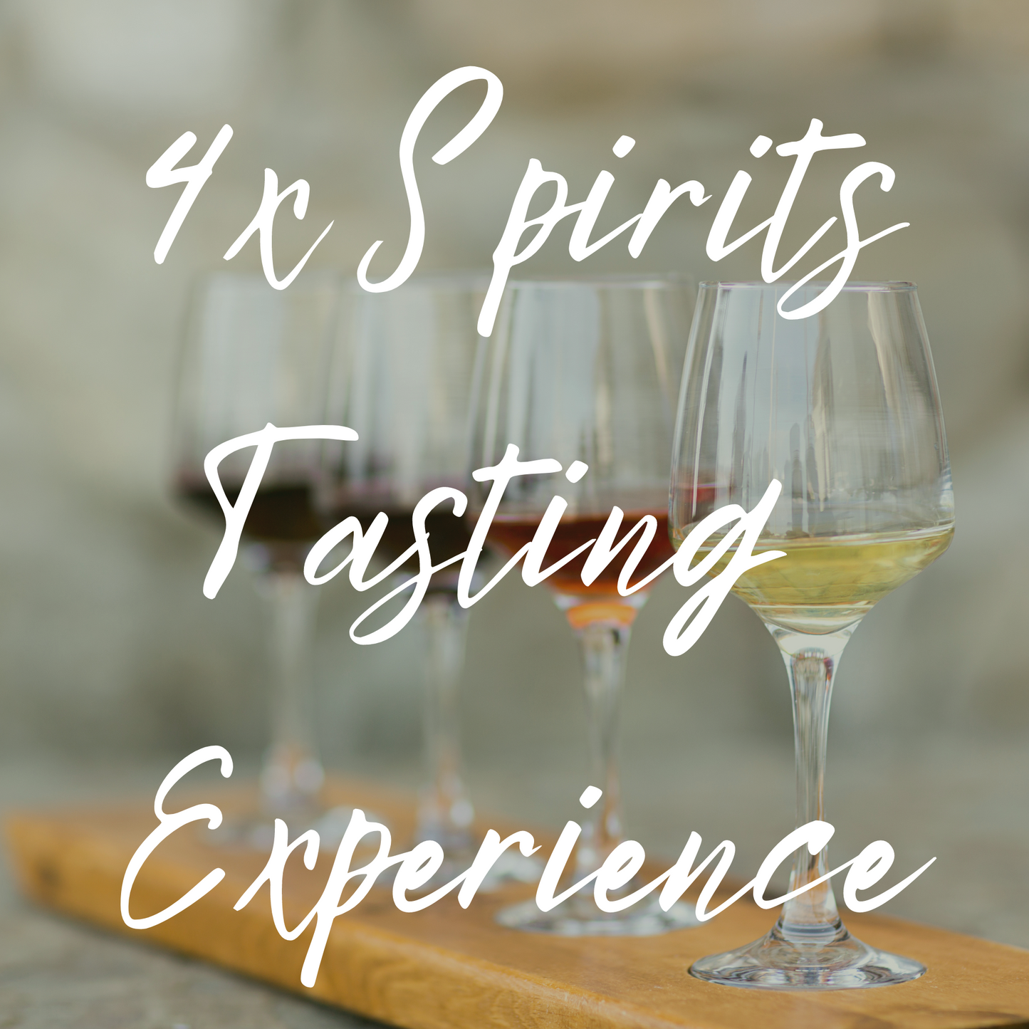 Shorter 4x Spirits Tasting Experience - Booking & Deposit