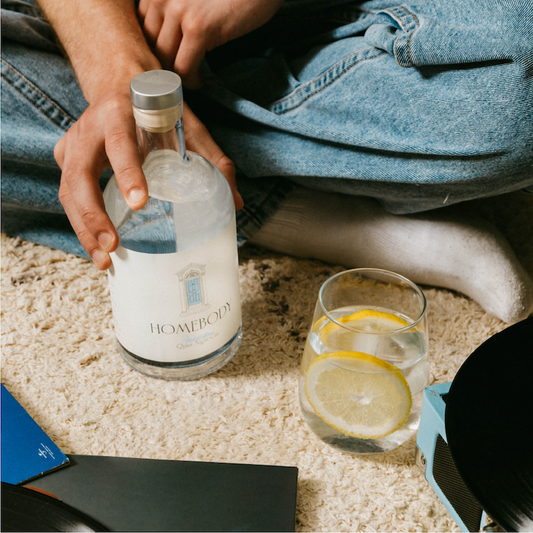 Contemporary Homebody Wednesday Quiet Night Gin
