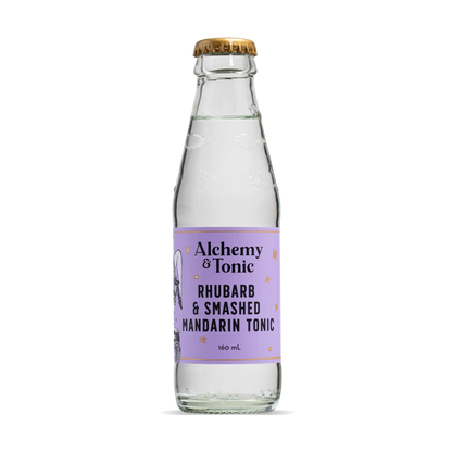 Alchemy & Tonic | Rhubarb & Smashed Mandarin Tonic