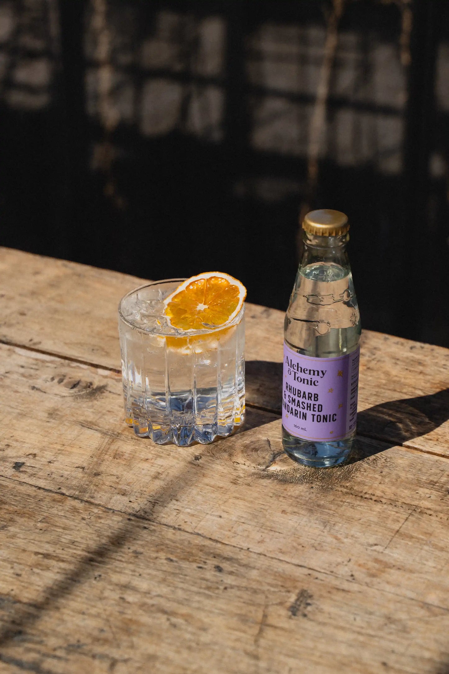 Tonic Water Alchemy & Tonic | Rhubarb & Smashed Mandarin Tonic