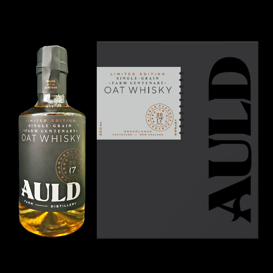 Auld Single Grain Oat Whisky - Farm Centenary Boxed Collector's Edition