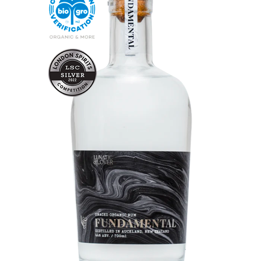 Lunatic & Lover Fundamental Organic Unaged Rum