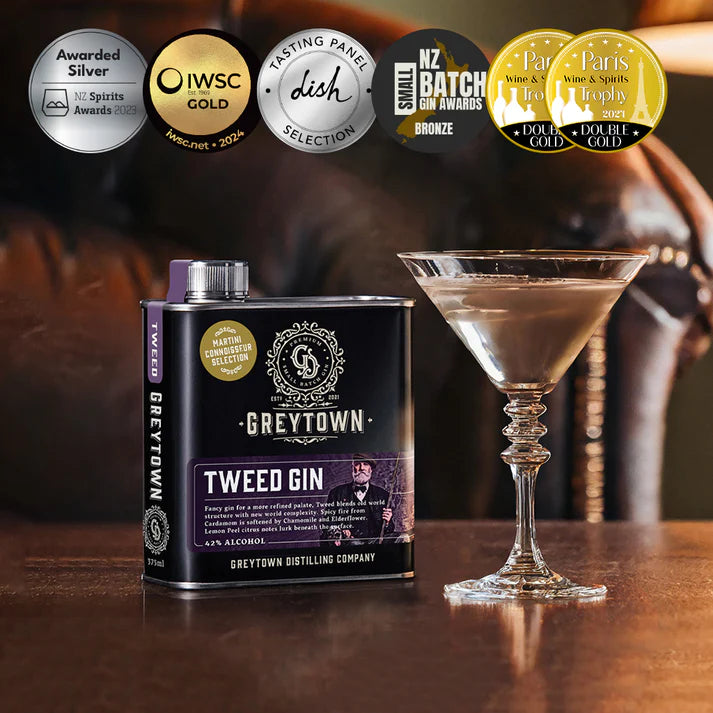 Greytown Distilling | Tweed Martini Connoisseur Premium Gin