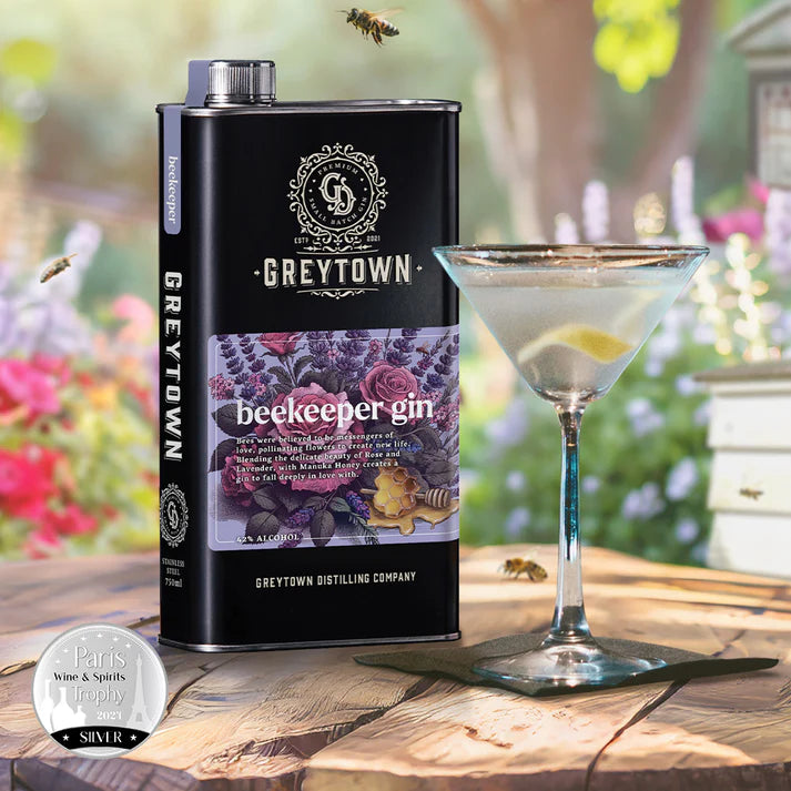 Gin 750ml Greytown Distilling | Beekeeper Premium Gin