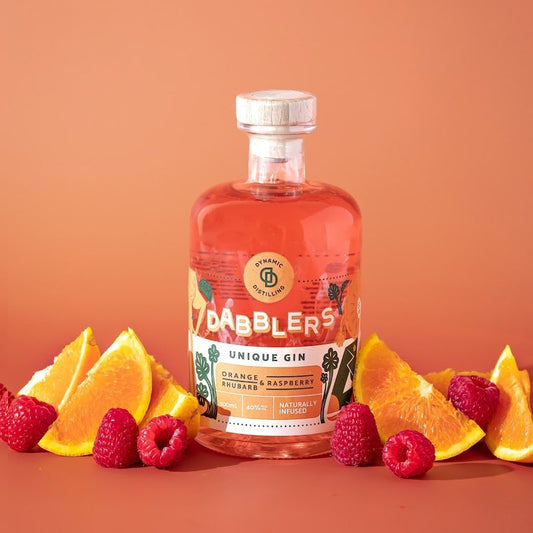 Flavoured Dabblers Orange, Raspberry & Rhubarb Gin