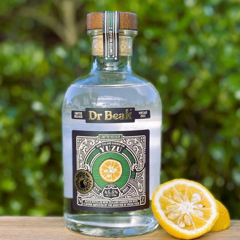 Dr Beak Yuzu Garden Gin