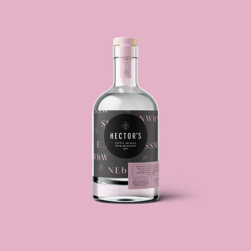 Hector's Little Akaloa Pink Blossom Gin